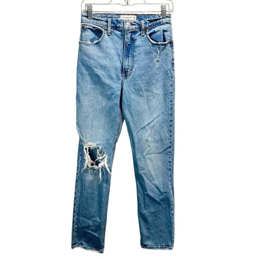 Abercrombie & Fitch The 90s Straight Ultra High Rise Jeans